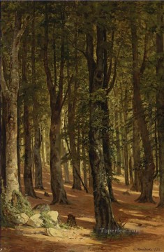 Bosque Painting - EN EL BOSQUE paisaje clásico Bosque de Ivan Ivanovich